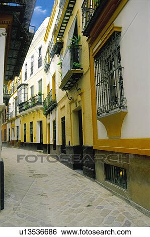 Sevilla, Andalucia, Andalusia, Spain, Town, City, Architecture View Large Photo Image Stock Photograph - Sevilla, Andalucia, Andalusia, Spain, Town, City, Architecture. Fotosearch