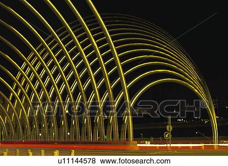 Spain, Madrid, City, Town, Arch, Arches, Structure View Large Photo Image Stock Photo - Spain, Madrid, City, Town, Arch, Arches, Structure. Fotosearch