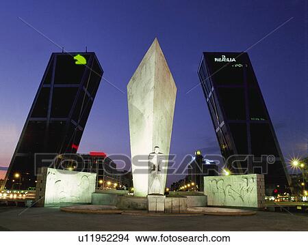 Spain, Madrid, City, Town, Building, Buildings, High rise View Large Photo Image Picture - Spain, Madrid, City, Town, Building, Buildings, High rise. Fotosearch