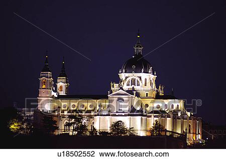 Spain, Madrid, City, Town, Building, Monument, Cathedral View Large Photo Image Stock Image - Spain, Madrid, City, Town, Building, Monument, Cathedral. Fotosearch