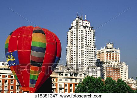 Spain, Madrid, City, Town, Building, Buildings, High rise View Large Photo Image Stock Photo - Spain, Madrid, City, Town, Building, Buildings, High rise. Fotosearch