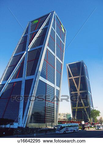 Spain, Madrid, City, Town, Building, Buildings, High rise View Large Photo Image Stock Photography - Spain, Madrid, City, Town, Building, Buildings, High rise. Fotosearch