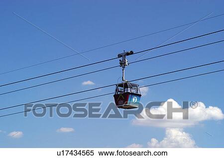 Spain, Madrid, City, Town, Cable railway, Aerial tramway, Coach View Large Photo Image Stock Photography - Spain, Madrid, City, Town, Cable railway, Aerial tramway, Coach. Fotosearch