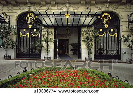 Spain, Madrid, City, Town, Paved, Paving, Garden View Large Photo Image Picture - Spain, Madrid, City, Town, Paved, Paving, Garden. Fotosearch