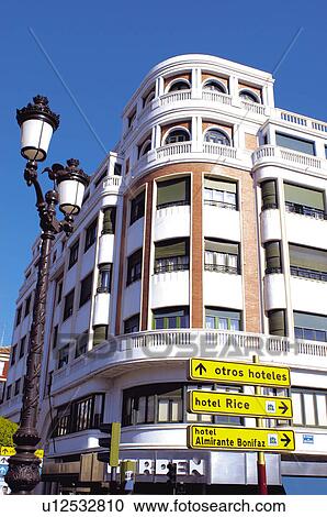 Stock Image - Spain, Castilla leon, Burgos, City, Town, Building, Buildings. Fotosearch