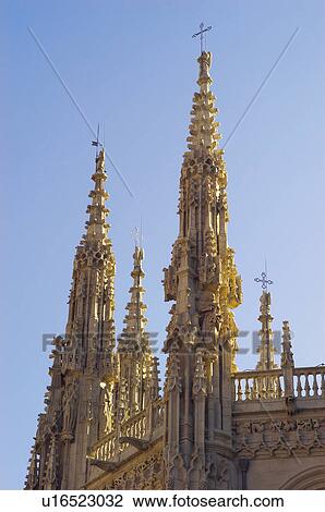 Spain, Castilla leon, Burgos, City, Town, Art, Architecture View Large Photo Image Stock Image - Spain, Castilla leon, Burgos, City, Town, Art, Architecture. Fotosearch