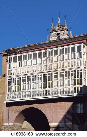 Stock Image - Spain, Castilla leon, Burgos, City, Town, Building, Architecture. Fotosearch