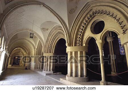 Stock Photo - Spain, Castilla leon, Burgos, City, Town, Art, Monastery. Fotosearch