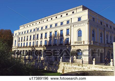 Spain, Castilla leon, Burgos, City, Town, Building, Buildings View Large Photo Image Stock Photograph - Spain, Castilla leon, Burgos, City, Town, Building, Buildings. Fotosearch