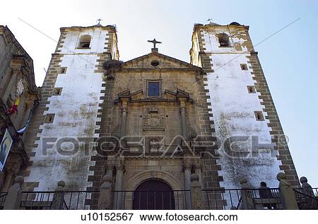 Caceres, Extremadura, Spain, City, Town, Architecture, Art View Large Photo Image Stock Photo - Caceres, Extremadura, Spain, City, Town, Architecture, Art. Fotosearch