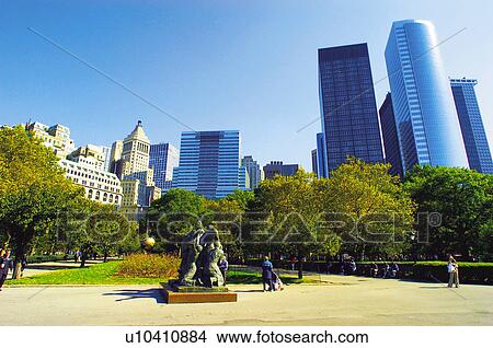 Picture - Usa, United states of america, North america, America, New York, City, Town. Fotosearch