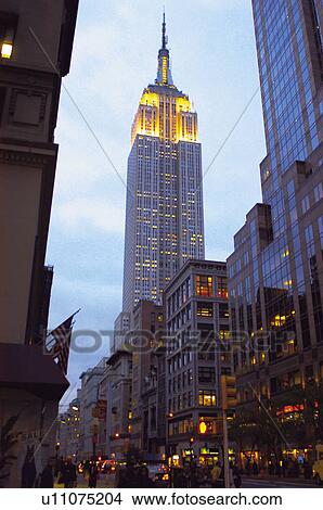 Usa, United states of america, North america, America, New York, City, Town View Large Photo Image Picture - Usa, United states of america, North america, America, New York, City, Town. Fotosearch