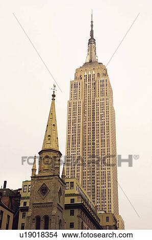 Picture - Usa, United states of america, North america, America, New York, City, Town. Fotosearch