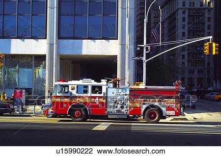 Stock Image - Usa, United states of america, North america, America, New York, City, Town. Fotosearch
