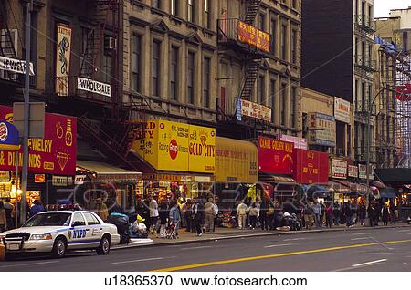Stock Image - Usa, United states of america, North america, America, New York, City, Town. Fotosearch