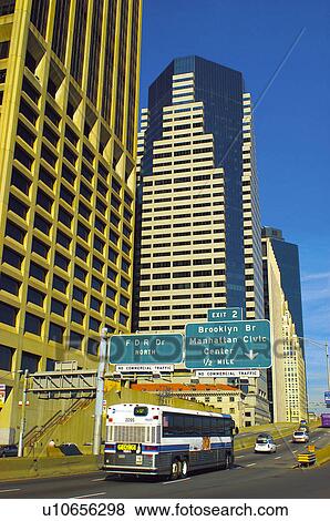 Stock Photo - Usa, United states of america, North america, America, New York, City, Town. Fotosearch