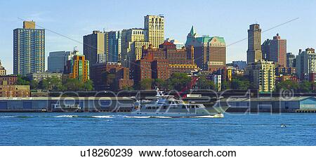 Stock Photo - Usa, United states of america, North america, America, New York, City, Town. Fotosearch