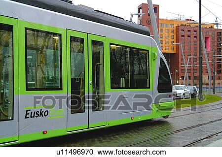Stock Image - Spain, Basque country, Bilbao, City, Spanish city, Building, Buildings. Fotosearch