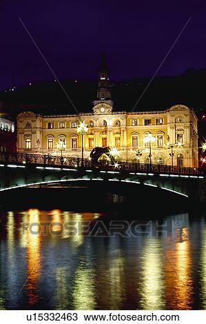Spain, Basque country, Bilbao, City, Spanish city, Architecture, Modern View Large Photo Image Stock Image - Spain, Basque country, Bilbao, City, Spanish city, Architecture, Modern. Fotosearch