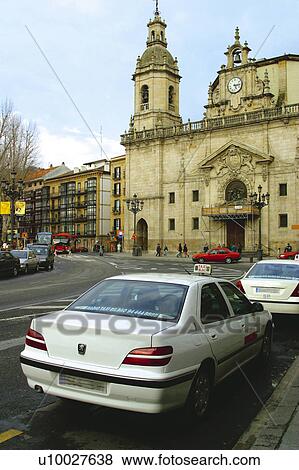 Spain, Basque country, Bilbao, City, Spanish city, Building, Arch View Large Photo Image Stock Photo - Spain, Basque country, Bilbao, City, Spanish city, Building, Arch. Fotosearch