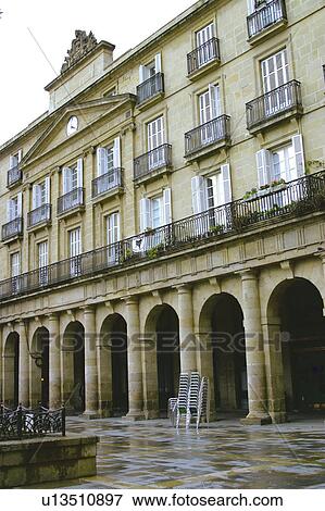 Spain, Basque country, Bilbao, City, Spanish city, Building, Buildings View Large Photo Image Stock Photo - Spain, Basque country, Bilbao, City, Spanish city, Building, Buildings. Fotosearch