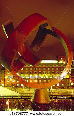 Spain, Basque country, Bilbao, City, Spanish city, Architecture, Modern View Large Photo Image Stock Photo - Spain, Basque country, Bilbao, City, Spanish city, Architecture, Modern. Fotosearch