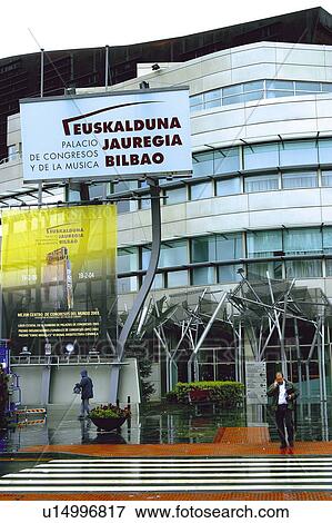 Spain, Basque country, Bilbao, City, Spanish city, Building, Modern View Large Photo Image Stock Photo - Spain, Basque country, Bilbao, City, Spanish city, Building, Modern. Fotosearch