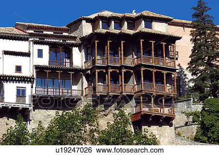 Spain, Castilla, Castilla mancha, Castilla la mancha, Cuenca, House, Houses View Large Photo Image Stock Photograph - Spain, Castilla, Castilla mancha, Castilla la mancha, Cuenca, House, Houses. Fotosearch