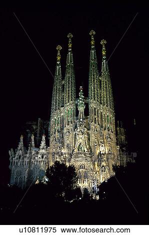 Stock Photography - Spain monument Cataluña Barcelona architecture. Fotosearch