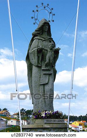Spain, Spanish, Monument, Spanish monument, Galicia, Statue, Virgin View Large Photo Image Stock Image - Spain, Spanish, Monument, Spanish monument, Galicia, Statue, Virgin. Fotosearch