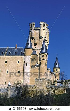 Spain, Spanish, Monument, Spanish monument, Castilla leon, Segovia, Architecture View Large Photo Image Stock Image - Spain, Spanish, Monument, Spanish monument, Castilla leon, Segovia, Architecture. Fotosearch