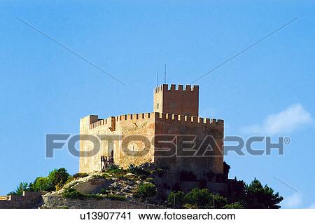 Stock Image - Spain, Spanish, Monument, Spanish monument, Comunidad valenciana, Alicante, Petrel. Fotosearch