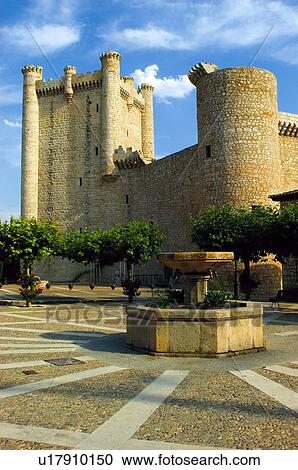Stock Image - Spain, Spanish, Monument, Spanish monument, Castilla, Castilla mancha, Castilla la mancha. Fotosearch