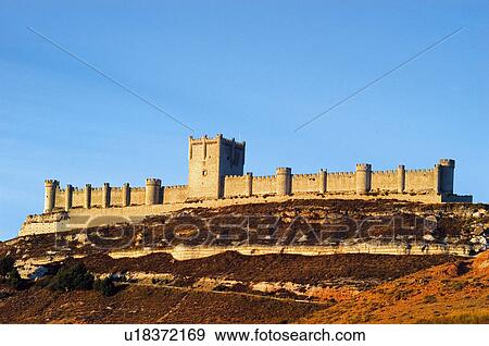 Spain, Spanish, Monument, Spanish monument, Castilla leon, Valladolid, Castle View Large Photo Image Stock Photo - Spain, Spanish, Monument, Spanish monument, Castilla leon, Valladolid, Castle. Fotosearch