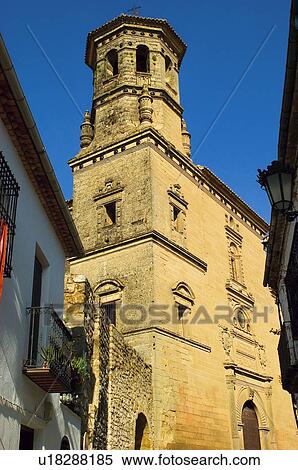 Stock Photography - Spain, Spanish, Monument, Spanish monument, Andalucia, Andalusia, Baeza. Fotosearch