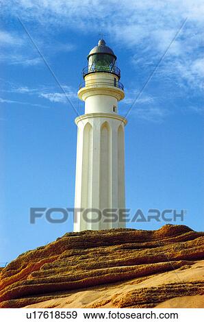 Spanish light house View Large Photo Image Stock Photo - Spanish light house. Fotosearch