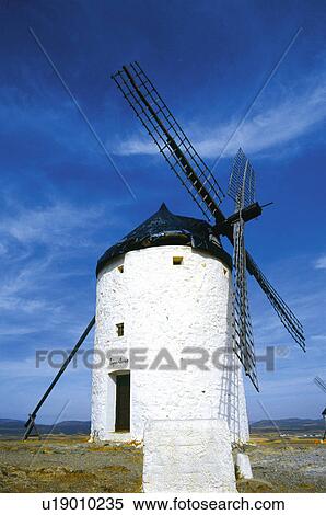Windmill in Consuegra, Toledo, Castilla la Mancha, Spain View Large Photo Image Stock Photography - Windmill in Consuegra, Toledo, Castilla la Mancha, Spain. Fotosearch