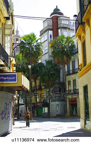 Spain, Andalucia, Andalusia, Malaga, City, Town, Building View Large Photo Image Picture - Spain, Andalucia, Andalusia, Malaga, City, Town, Building. Fotosearch