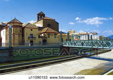 Spain, Andalucia, Andalusia, Malaga, City, Town, Building View Large Photo Image Stock Image - Spain, Andalucia, Andalusia, Malaga, City, Town, Building. Fotosearch