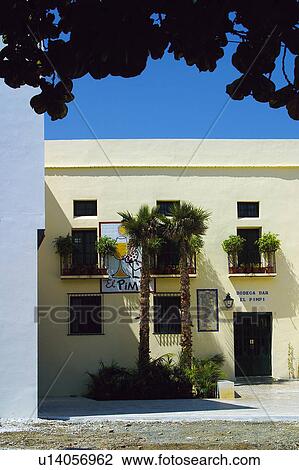 Stock Image - Spain, Andalucia, Andalusia, Malaga, Architecture, Town, City. Fotosearch
