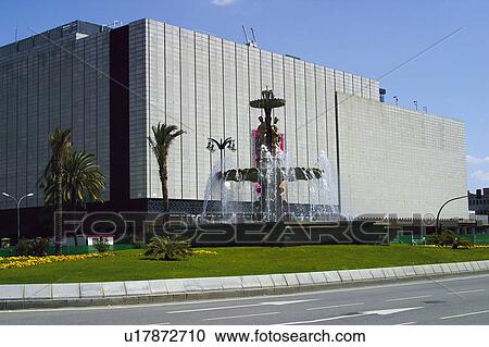 Spain, Andalucia, Andalusia, Malaga, Town, City, Street View Large Photo Image Stock Image - Spain, Andalucia, Andalusia, Malaga, Town, City, Street. Fotosearch