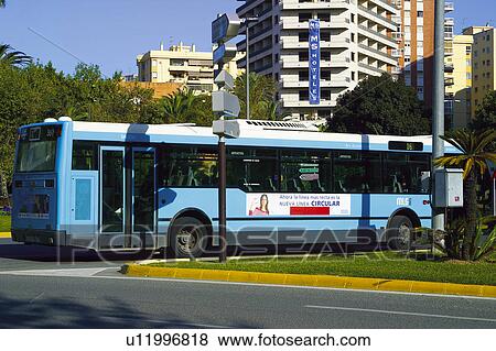 Stock Photo - Spain, Andalucia, Andalusia, Malaga, Town, City, Building. Fotosearch