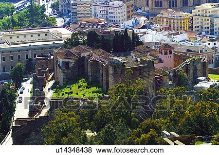 Stock Photo - Spain, Andalucia, Andalusia, Malaga, City, Town, Building. Fotosearch