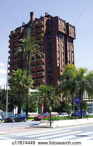 Spain, Andalucia, Andalusia, Malaga, City, Town, Street View Large Photo Image Stock Photo - Spain, Andalucia, Andalusia, Malaga, City, Town, Street. Fotosearch