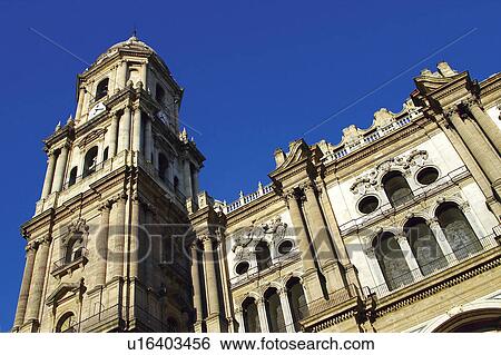 Spain, Andalucia, Andalusia, Malaga, City, Town, Architecture View Large Photo Image Stock Photograph - Spain, Andalucia, Andalusia, Malaga, City, Town, Architecture. Fotosearch