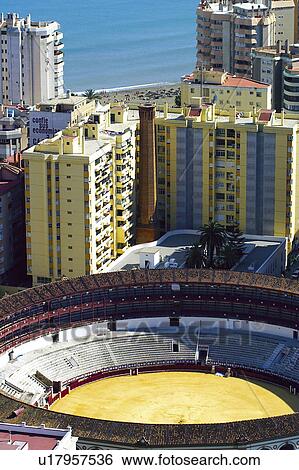 Stock Photograph - Spain, Andalucia, Andalusia, Malaga, City, Town, Building. Fotosearch