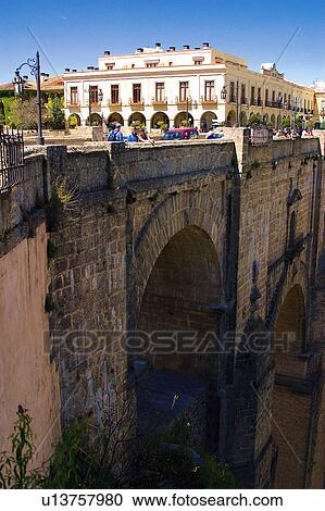 Spain, Andalusia, Andalucia, Costa del sol, Ronda, Architecture, Building View Large Photo Image Stock Image - Spain, Andalusia, Andalucia, Costa del sol, Ronda, Architecture, Building. Fotosearch
