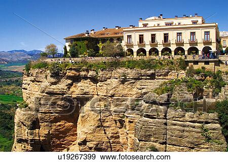Spain, Andalusia, Andalucia, Costa del sol, Ronda, Mountain, Mountains View Large Photo Image Stock Photo - Spain, Andalusia, Andalucia, Costa del sol, Ronda, Mountain, Mountains. Fotosearch