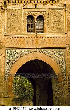 スペイン Andalusia Andalucia グラナダ Moorish の建築 ムーア人である ムーア人である 建設 ストックイメージ U Fotosearch