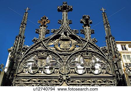 Spain, Andalusia, Andalucia, Granada, Architecture, Art, Cathedral View Large Photo Image Picture - Spain, Andalusia, Andalucia, Granada, Architecture, Art, Cathedral. Fotosearch